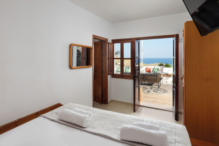 Bedroom 5, Arte Lindos Suites, South Aegean