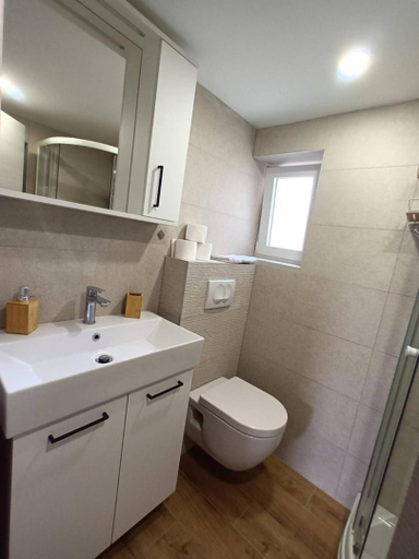 Bathroom 4, Apartment Triton in the old Part of Baska, Baška