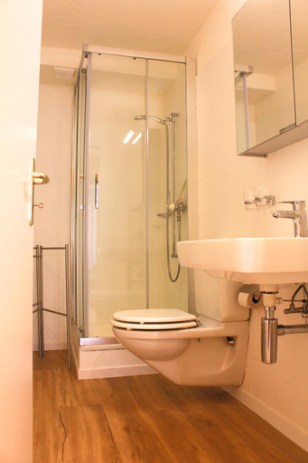 Bathroom, Casa Gialla, Locarno