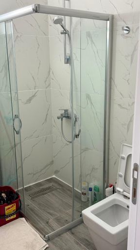 Bathroom, Terra Pool Apartment Studio Seaview (Caesar Blue)