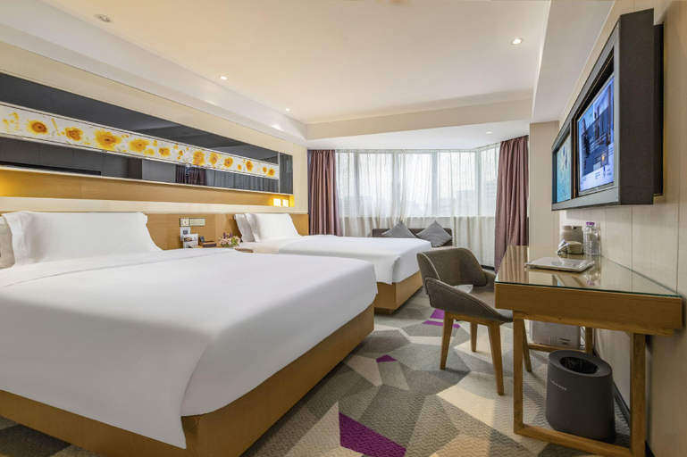 Bedroom 2, Lavande Hotels Zhuhai Gongbei Port, Zhuhai