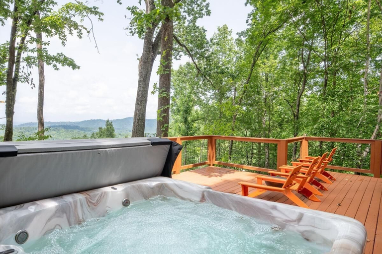Outdoor spa tub 5, Z - The Overlook, Sevier