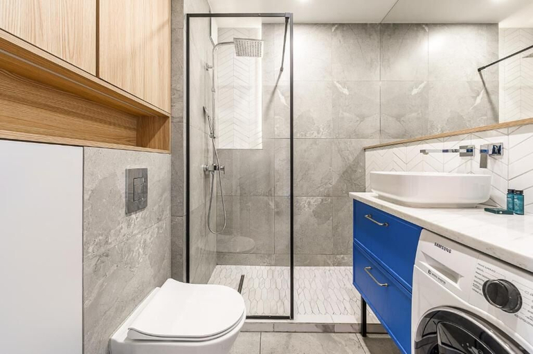 Bathroom 4, ShortStayPoland Szwedzka B109, Warsaw