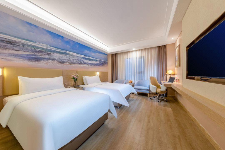 Bedroom 2, Vienna Hotel Shenzhen North Station Minzhi, Shenzhen