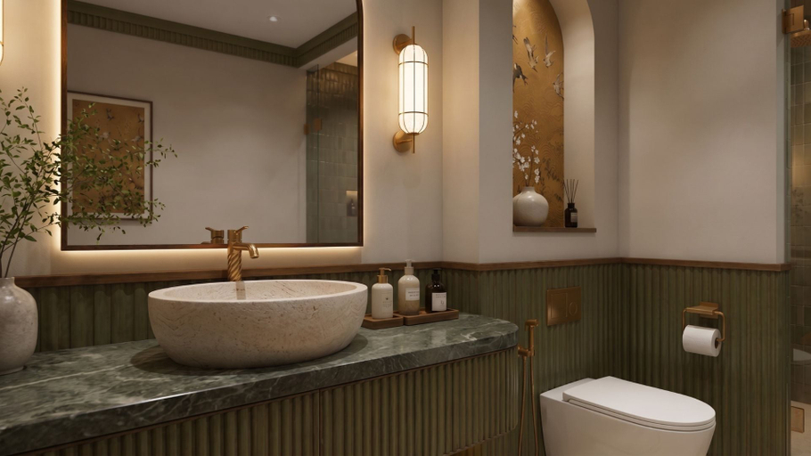 Bathroom 2, Pristine Living at Tokyo Riverside PIK2, Tangerang
