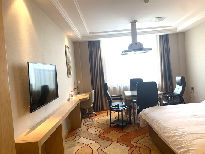 Bedroom 2, Vienna Hotel Hunan Yueyang Lingji Xingang Bonded area, Yueyang