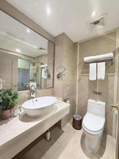 Bathroom 3, Vienna Hotel Hunan Yueyang Lingji Xingang Bonded area, Yueyang