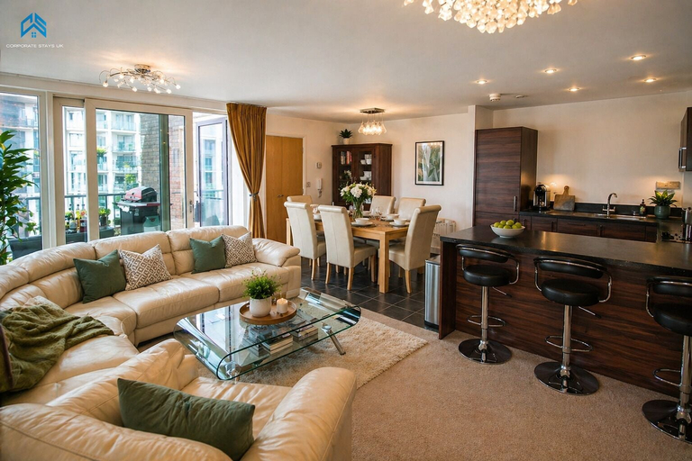 Interior, Penthouse with Private Terrace 3BR Zone2, London