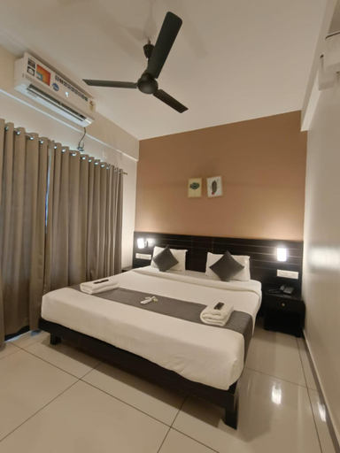 Bedroom 3, Ivy Residency, Thiruvananthapuram