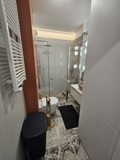 Bathroom, Horizon 114 by Grand Apartments, Gdańsk City