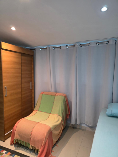 Bedroom 3, Cobertura duplex quadra praia quarto privativo, Rio de Janeiro
