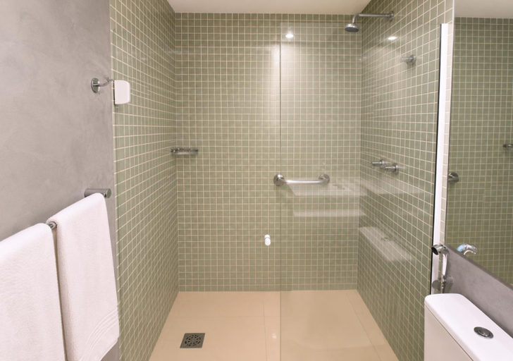 Bathroom 3, Suites Aconchegantes na Barra da Tijuca, Link Stay, Rio de Janeiro