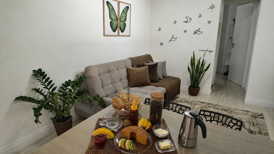 Living area, Aconchego das Borboletas, Salvador