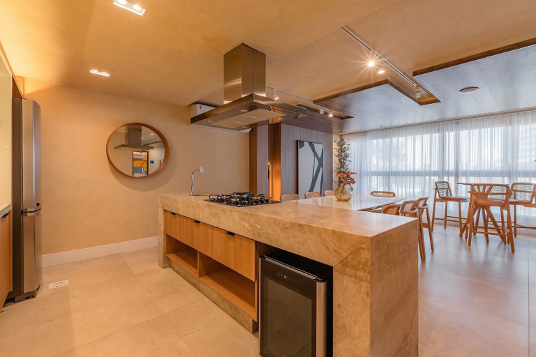 Private kitchen 4, Jsmart Guararapes #502 - Modern apt by Carpediem, Fortaleza