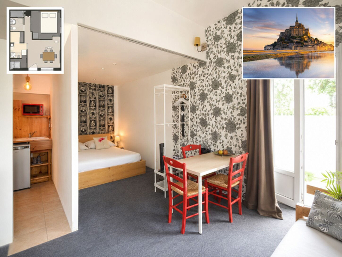 Bedroom 3, les colombes de la baie, Manche