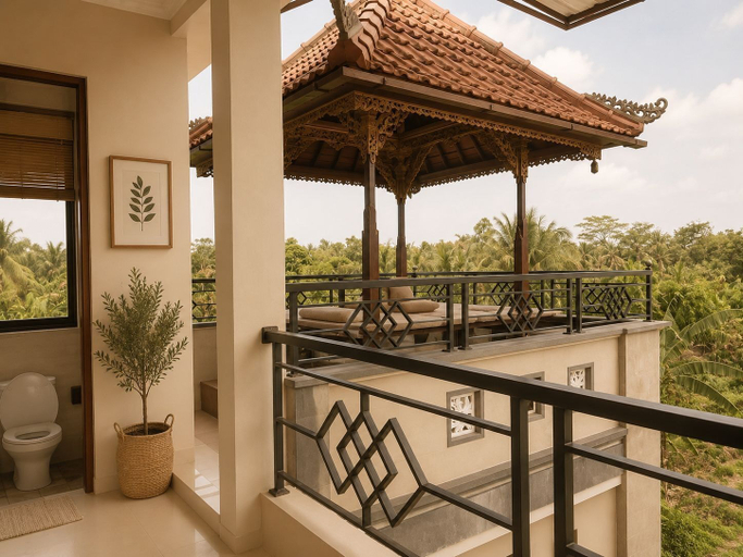 Terrace/patio, Griyaku Homestay, Badung