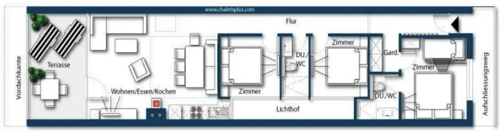 Floor plan, Scenic Alpine Stay With Balcony Views and Sauna, Zell am See