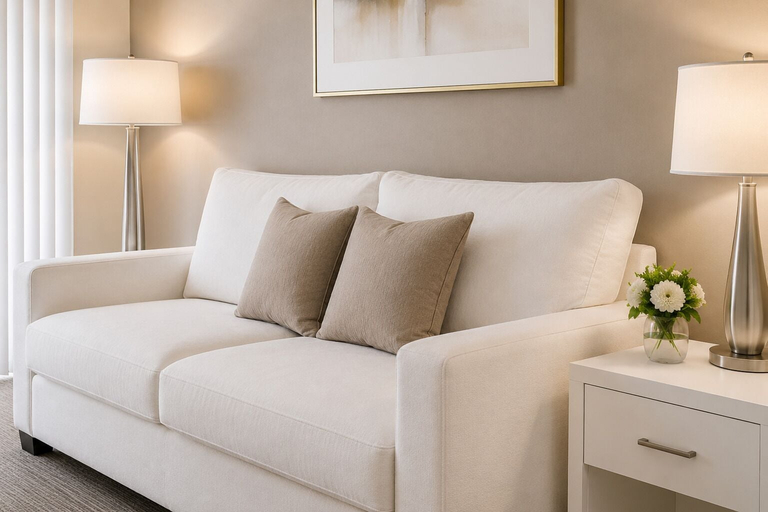 Living area 4, Ivory Lane Suites, Toronto