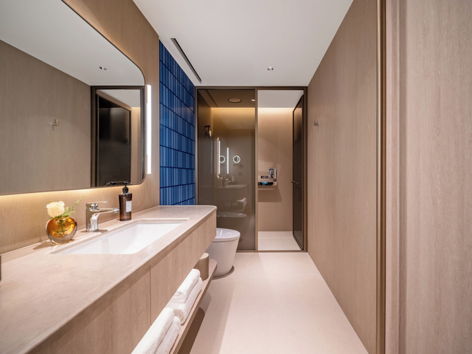 Bathroom 2, Crystal Hotel Guangzhou Beijing Road Pedestrian Street, Guangzhou