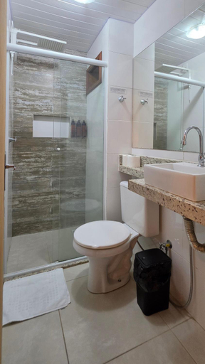 Bathroom, Flats Marina do Sol, Florianopolis