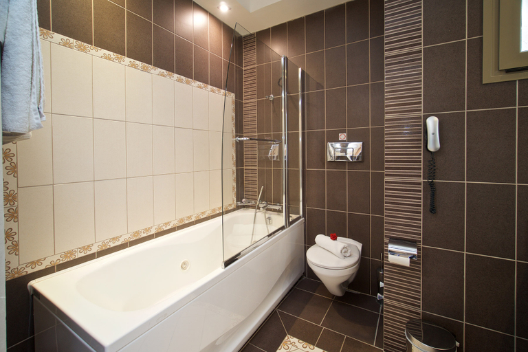 Bathroom 5, Ionian Emerald Resort, Ionian Islands