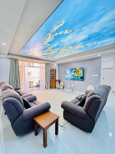 Living area 3, Aqua Nyali Apartments, Nyali