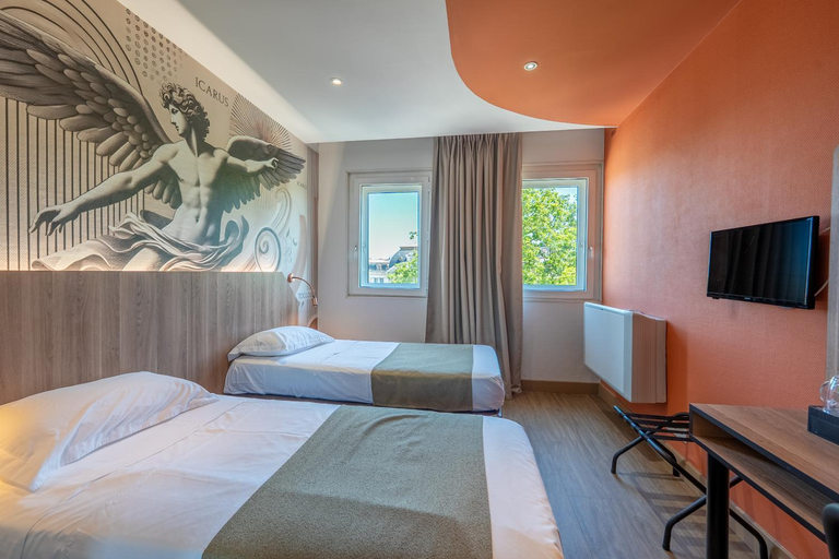 Bedroom 3, Hotel Icare, Haute-Garonne