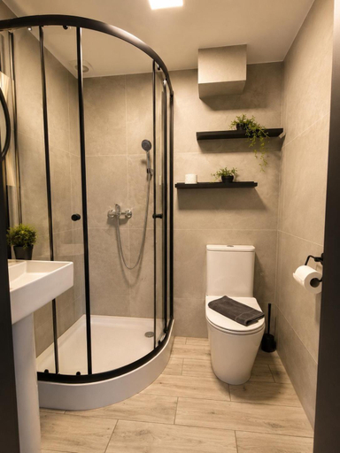 Bathroom 2, Resort Eden Premium Sauna, jacuzzi, Puck