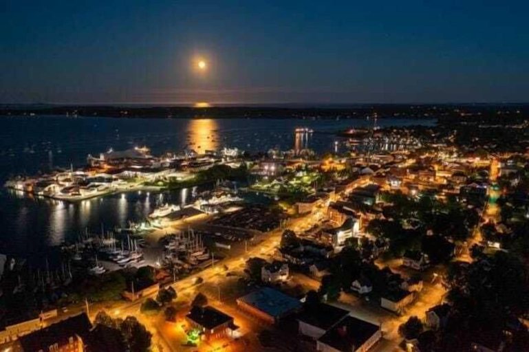 Aerial view 2, Rockland Central Loft, Heart of Downtown, Knox
