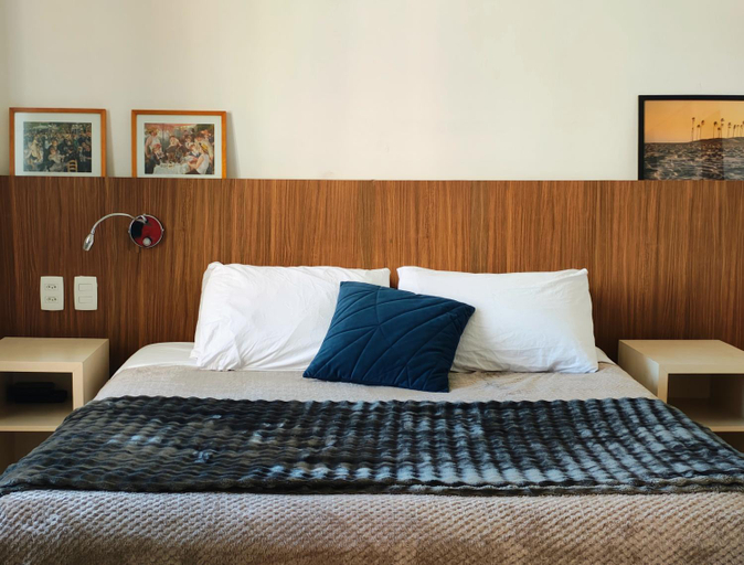 Bedroom 2, Flat em Alphaville com a melhor localizacao, Barueri