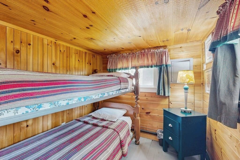 Room 5, Lakefront, Cabin-inspired Home With Firepit, Grill, & Screened Porch, Wifi, Piscataquis