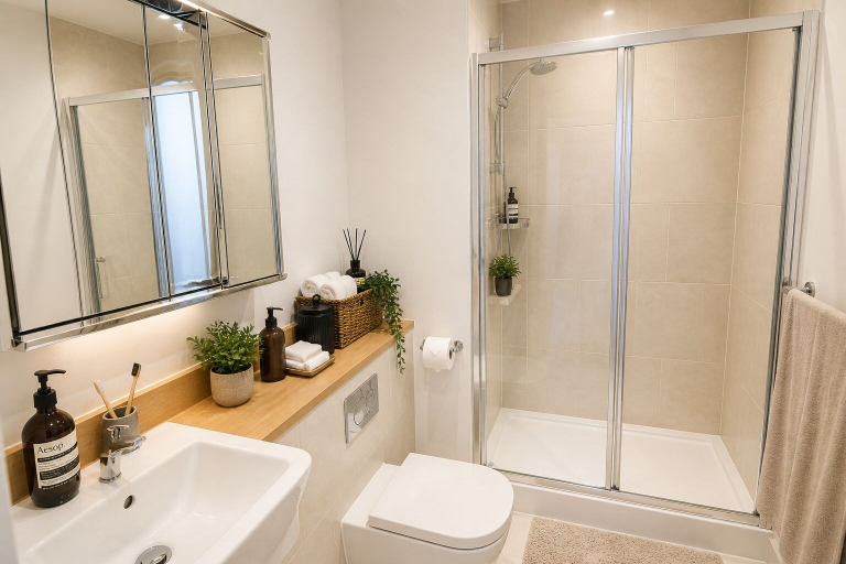 Bathroom 5, Penthouse with Private Terrace 3BR Zone2, London