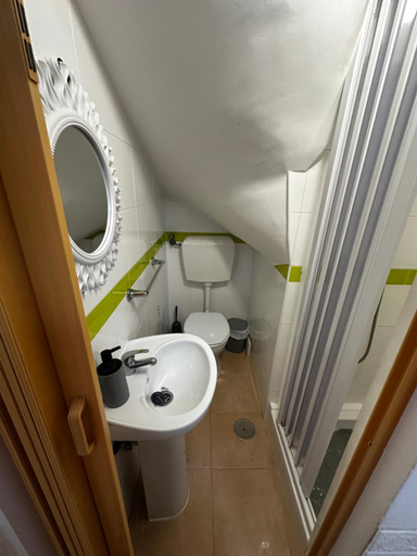 Bathroom, Faneca Beach Room - Faneca Apartamentos, Nazaré