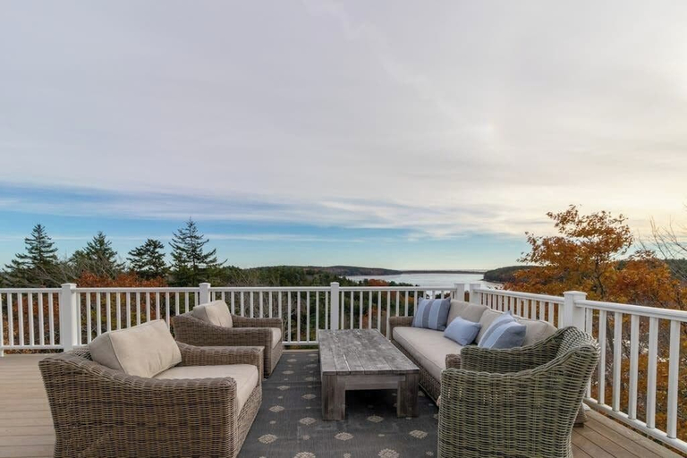 View from room 5, Bayfront Home With 270-degree Views, Large Deck & Porch - Near Popham Beach, Sagadahoc