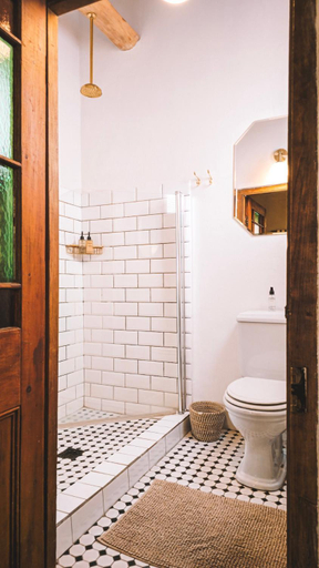 Bathroom 4, Onse Rus Guesthouse, Central Karoo
