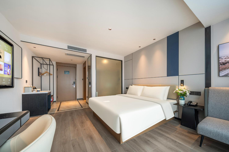 Bedroom 2, Atour X Hotel Hangzhou Wenyi Road, Hangzhou