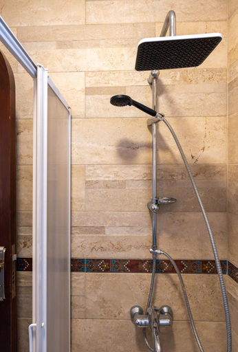 Bathroom 3, Central Japandi Style One-Bedroom Apartment in Zamalek, Zamalik