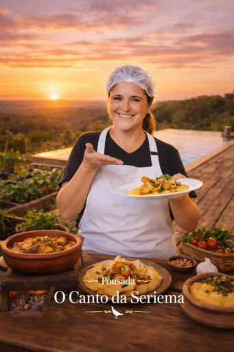 Food & Drinks 3, Pousada o Canto da Seriema, Nobres