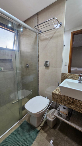 Bathroom 3, Flat Suite 605 Goiania - GO, Goiania