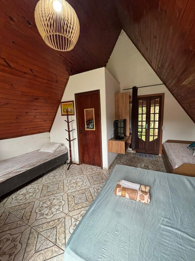 Bedroom, Chale Nascente Tiete, Paraibuna