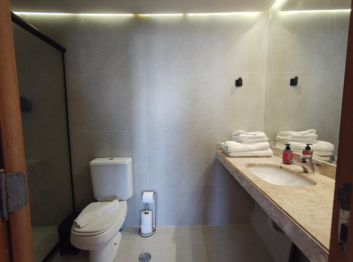 Bathroom 3, Flat em Alphaville com a melhor localizacao, Barueri