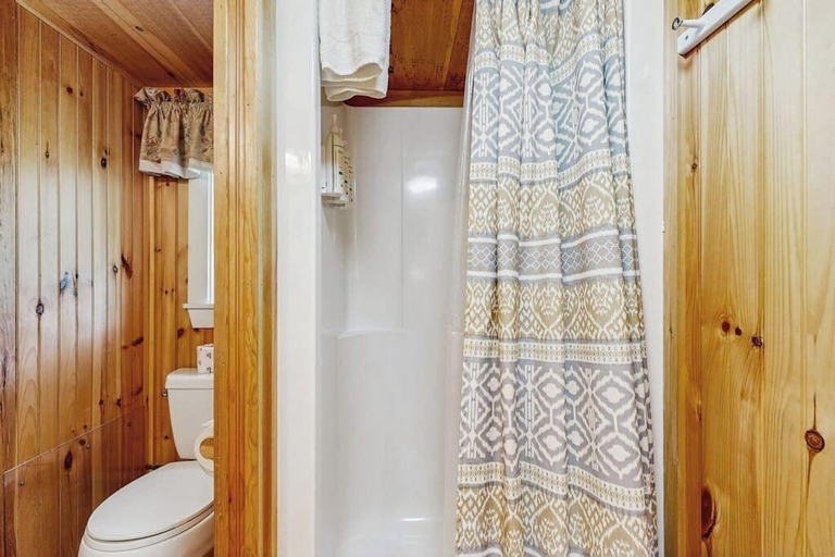 Bathroom 4, Lakefront, Cabin-inspired Home With Firepit, Grill, & Screened Porch, Wifi, Piscataquis