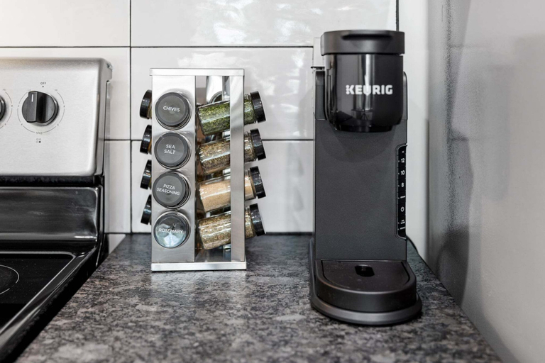 Coffee and/or coffee maker 4, Modern 1BD Condo - Downtown Walkable to F&M Bank Arena, Montgomery