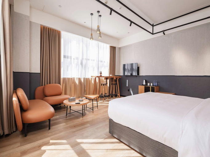 Bedroom 3, ZMAX Hotel Zhuhai Gongbei Port Qinglv Road, Zhuhai