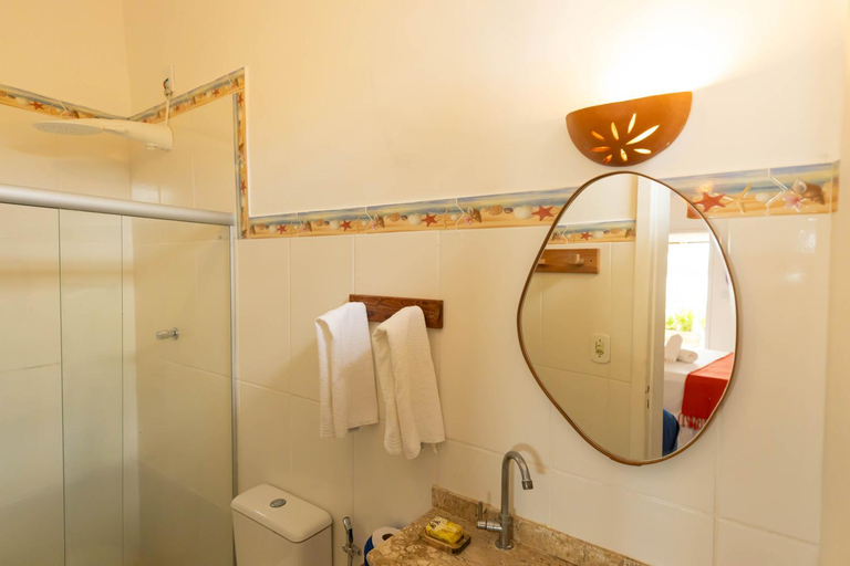 Bathroom, Gaivota Suites - Santo Andre, BA, Santa Cruz Cabrália