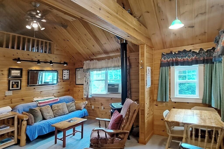 Living area 5, Lakefront Cottage With Full Kitchen, Firepit, gas Grill, Wifi, a/c, Piscataquis