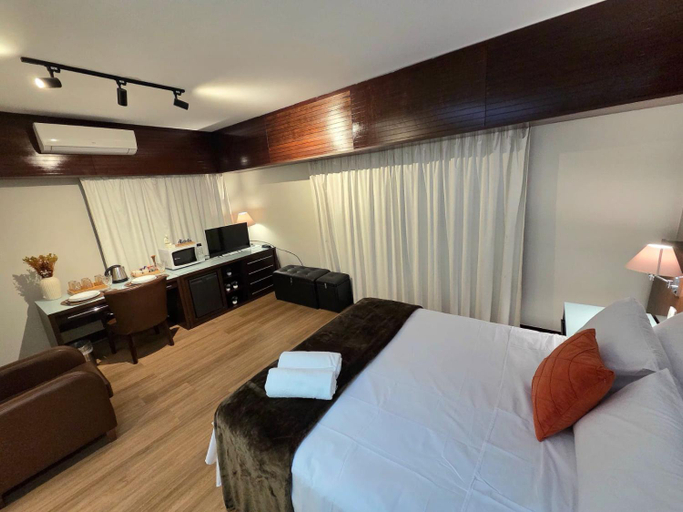 Bedroom 5, Super Comfort Flats lll - WTC - com Estacionamento, São Paulo