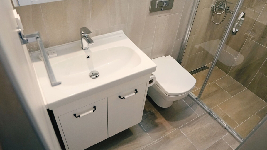 Bathroom 5, Hadi Apart Otel, Bodrum