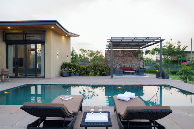 Pool 4, ELIVAAS 24 Carat 4BHK Villa with Pool, Jaipur
