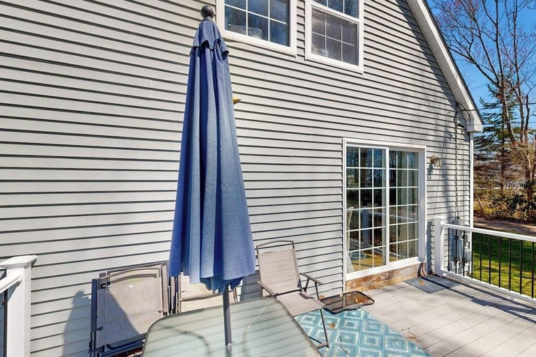 Terrace/patio, Dog-friendly Home With Deck, Pool Table, & Firepit - Walk to Downtown Boothbay, Lincoln